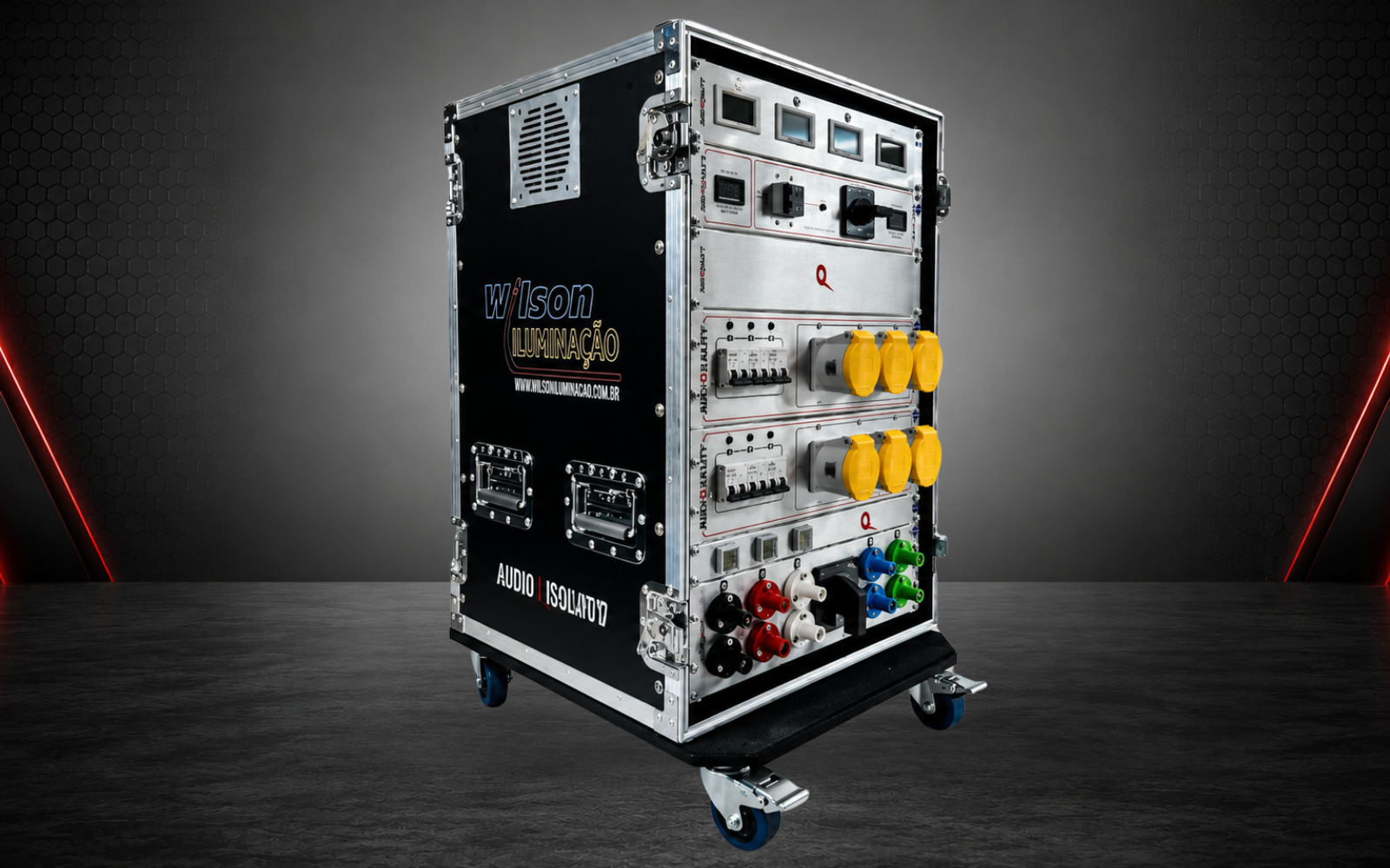 Main Power Sob Medida 1019 AudioQuality com regulador 5.000W e entrada trifásica reversora