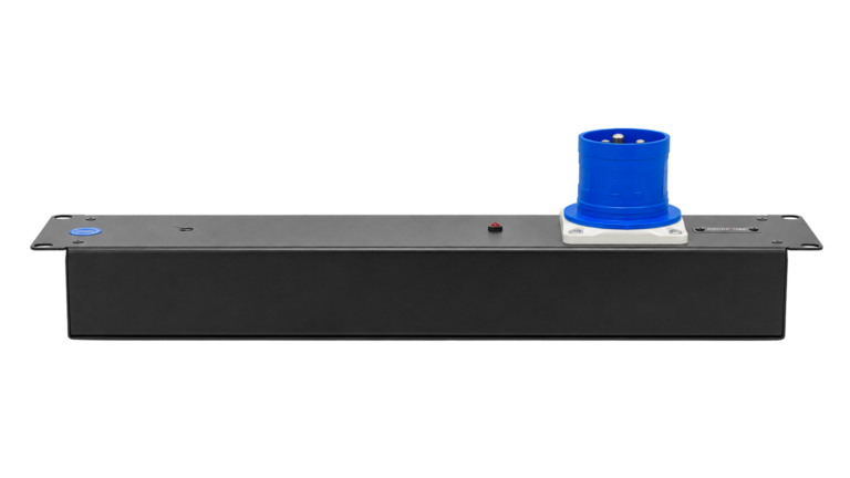 Distribuidor rack DRN-20A AudioQuality em rack 2UR com entrada por tomada 32A