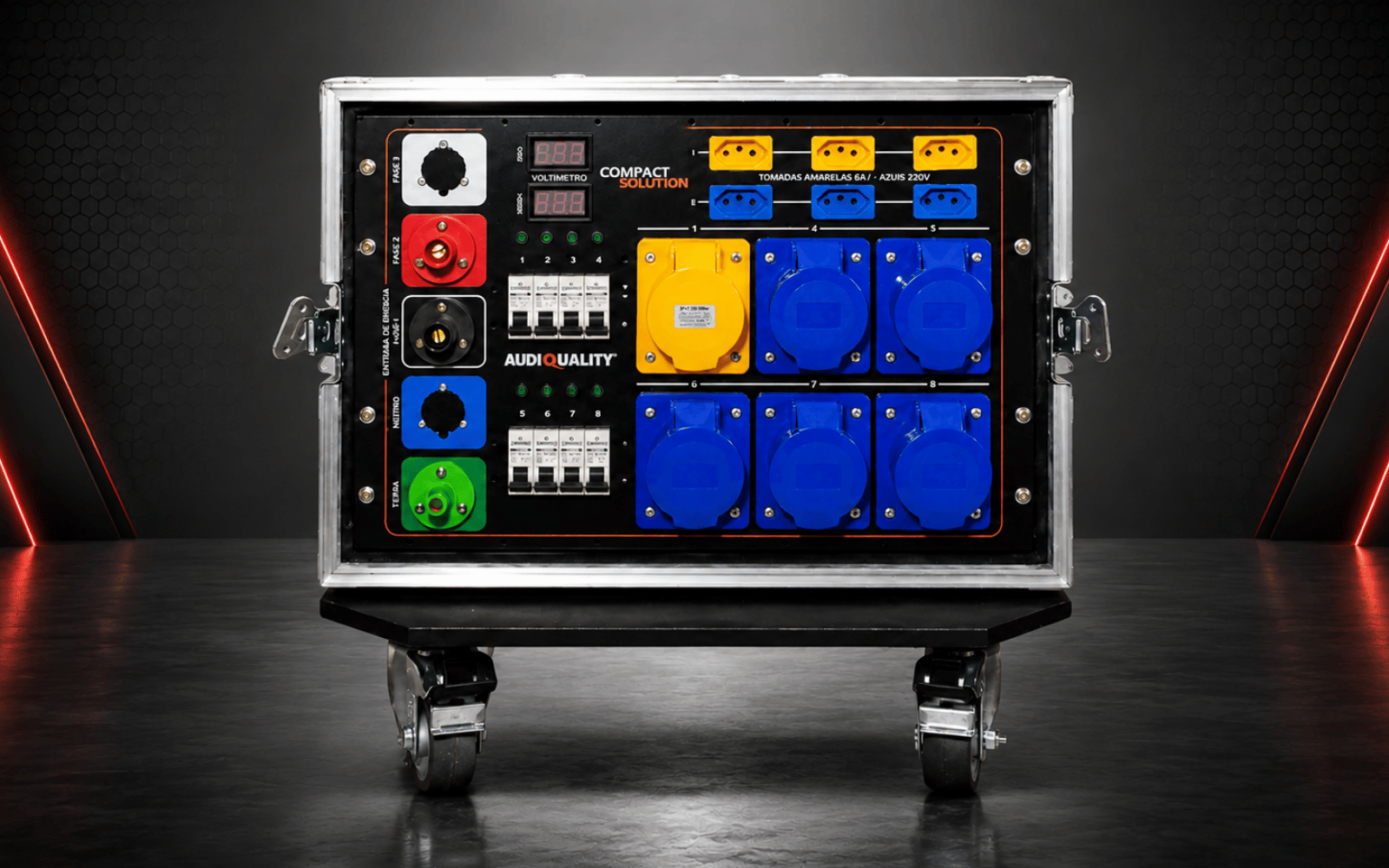 Main Power Compact AudioQuality para gerenciamento e distribuição de energia