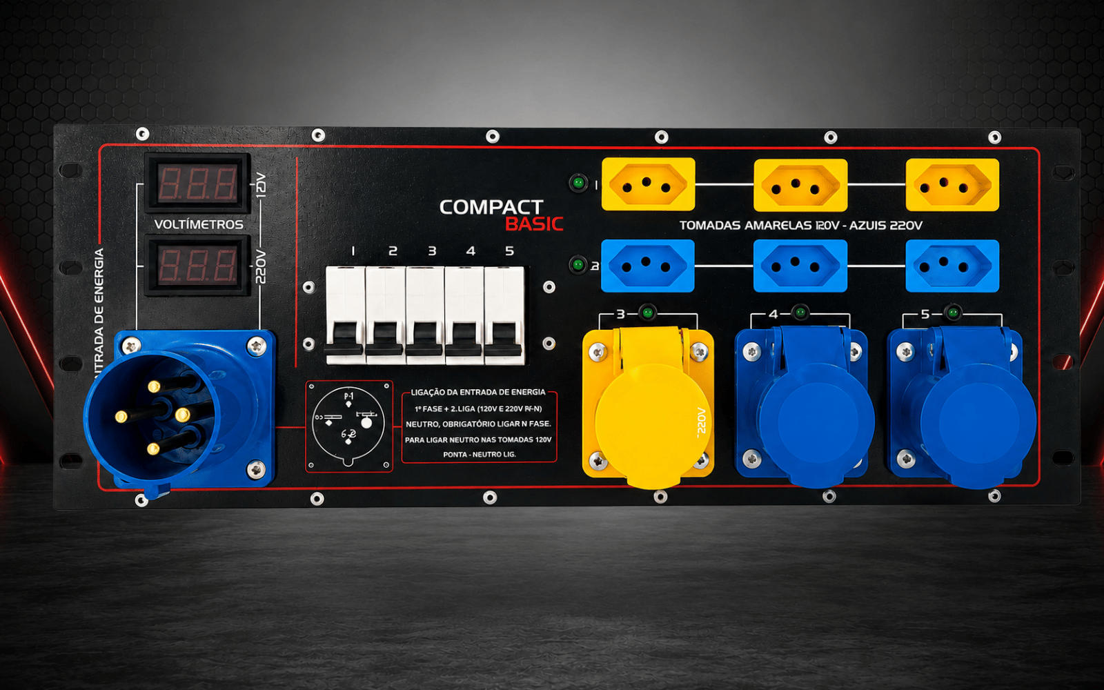 Main Power Compact Basic sem case AudioQuality em formato 5UR