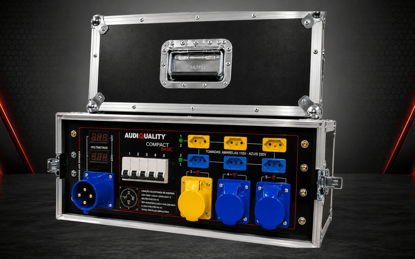 Main Power Compact Basic com case AudioQuality em formato 5UR