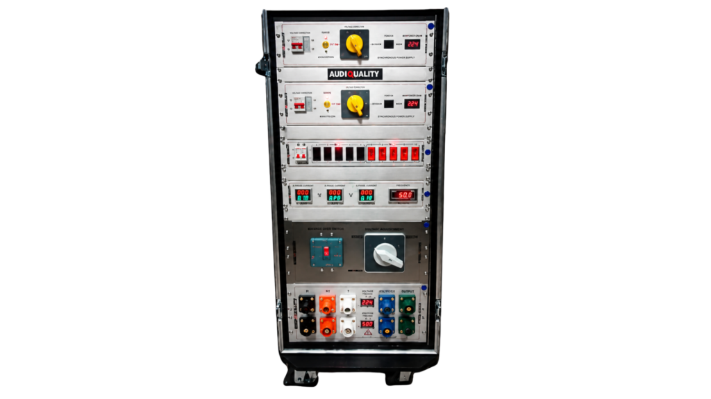 Main Power Sob Medida Modelo 1000 AudioQuality em rack 24UR com entrada Camlock 400A