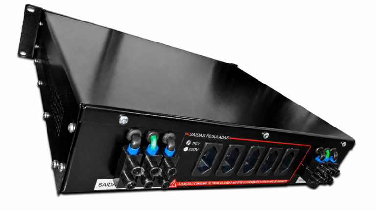 RTM 5000 AudioQuality regulador rack 2U com ajuste manual de tensão